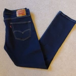 Levi's 511 Jeans Men's 36 34 Slim Fit Blue Denim